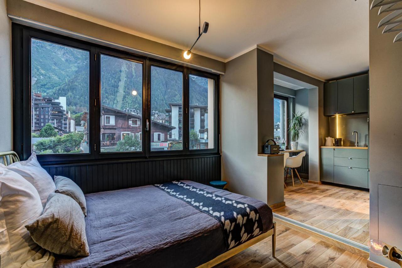 Chamonix City Center Luxury Studio Apartment المظهر الخارجي الصورة
