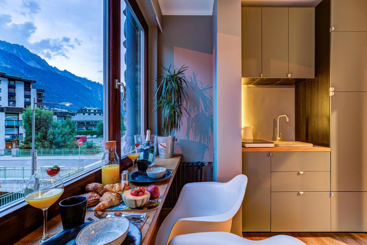 Chamonix City Center Luxury Studio Apartment المظهر الخارجي الصورة